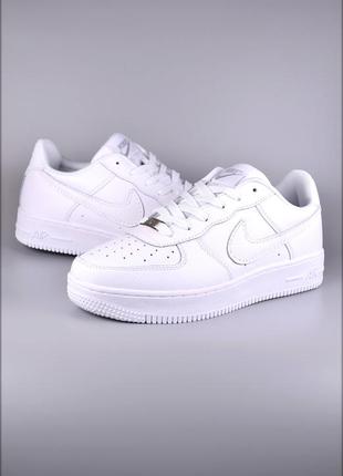 Мужские кроссовки nike air force 1 white