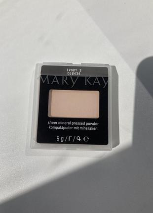 Компактная минеральная пудра mary kay