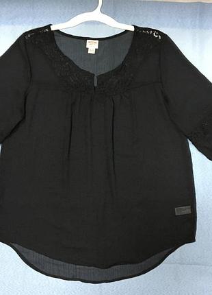 Блузка 3/4 рукав mossimo , 2xl