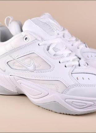 Женские кроссовки nike m2k white6 фото