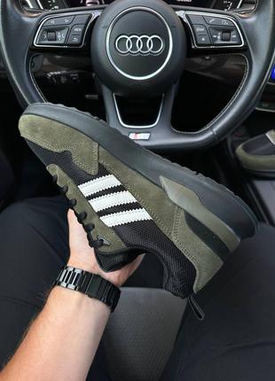 Мужские кроссовки adidas retropy адидас хаки3 фото