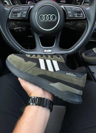 Мужские кроссовки adidas retropy адидас хаки4 фото