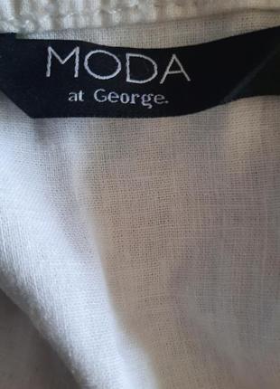 Шикарная льняная блуза от дизайнеров moda at george2 фото