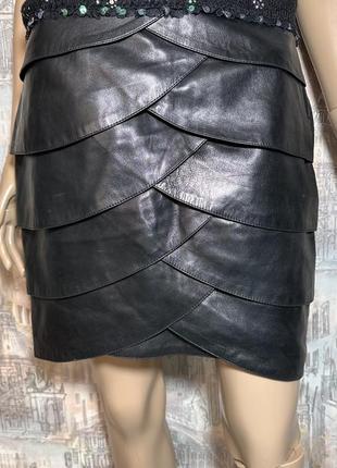 Lacques molko paris спідниця шкіра 100%