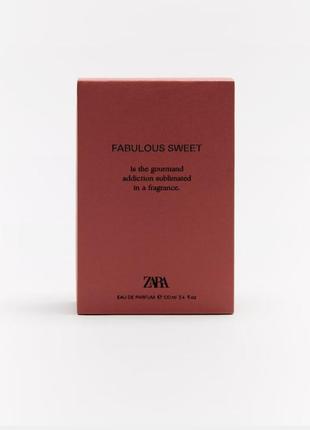 Fabulous sweet edp 100ml zara original spain парфуми зара духи зара2 фото