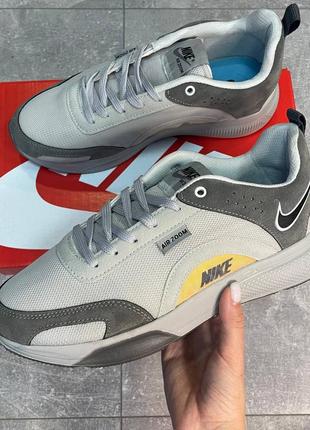 Мужские кроссовки nike air zoom classic grey