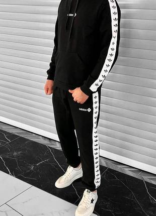 Спортивный костюм adidas lampas black1 фото