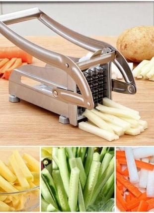 Для нарезания картофеля фри картофелерезка potato chipper  c двумя ножами2 фото