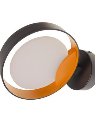 Светодиодное бра br-01 666w/5w nw led bk/g (29-307)