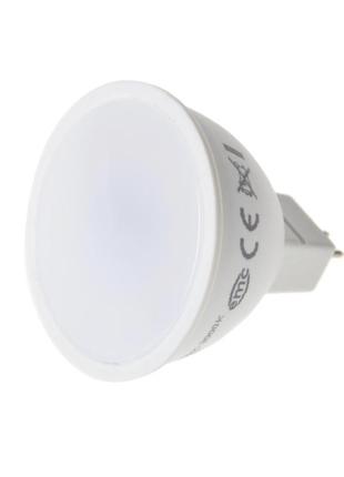 Лампа світлодіодна gu5.3 led 7w ww mr16-pa