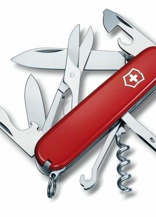 Швейцарський ніж victorinox climber червоний (1.3703)1 фото