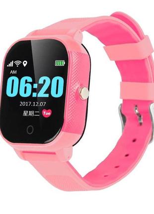 Дитячий смарт-годинник lemfo df50 ellipse aqua з gps-трекером рожевий (swjetdf50pink)