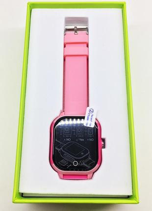 Дитячий смарт-годинник lemfo df50 ellipse aqua з gps трекером рожевий (swjetdf50pink)5 фото