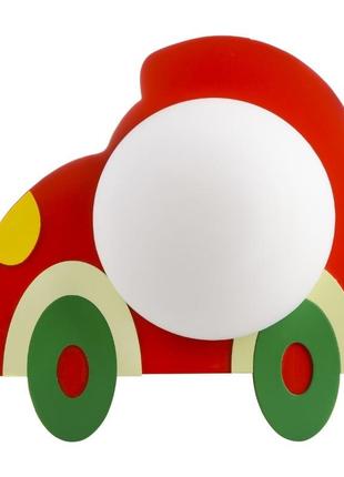 Світильник для дитячої kl-420w/1 e27 red "автомобіль"