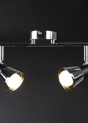 Светильник настенно-потолочный спот поворотный накладной htl-154/2 e14