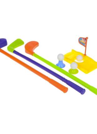 Игровой набор для подвижных игор гольф для детей ie74