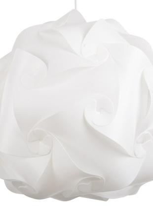 Люстра для спальні підвісна на один плафон kl-205s/1 wh2 фото