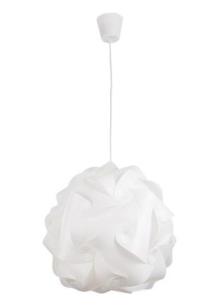 Люстра для спальні підвісна на один плафон kl-205s/1 wh