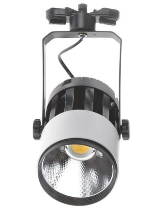 Светильник трековый поворотный led kw-52/40w nw wh/bk2 фото