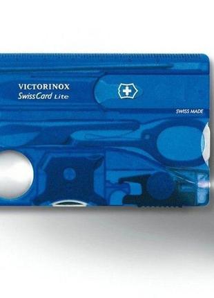 Набір victorinox swisscard lite синій (0.7322.t2)