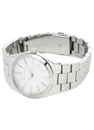 Часы michael kors channing quartz silver dial ladies watch mk66262 фото