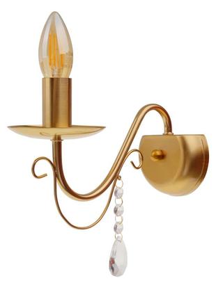 Настінне бра-свічка bcl-734w/1 e14 ab (29-284)