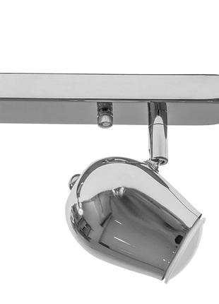 Світильник настінно-стельовий спот поворотний накладний htl-189/2 gu10 wh3 фото