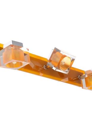 Светильник спот поворотный накладной htl-147/3 g9 orange