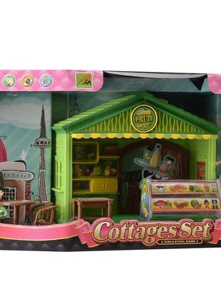 Игровой набор домик для куклы кофейня im3702 фото