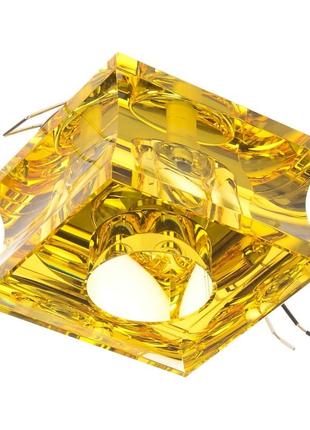 Светильник точечный декоративный hdl-g150 gold crystal