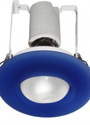Светильник точечный декоративный hdl-g01 blue (е14)