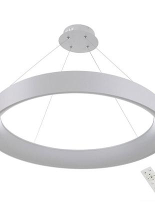 Світильник стельовий підвісний з пультом bl-483s/2x48w led rm wh