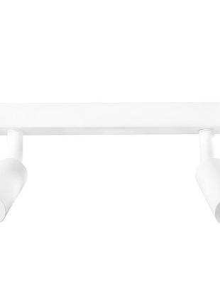 Світильник світлодіодний спот поворотний накладний htl-186/2х3w nw wh