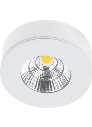 Светильник потолочный led накладной led-218/5w nw wh