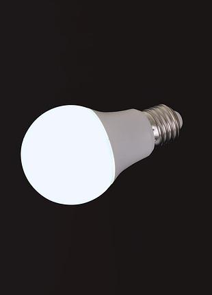 Світлодіодна лампа led e27 9w ww+nw+cw a60 v-dim6 фото