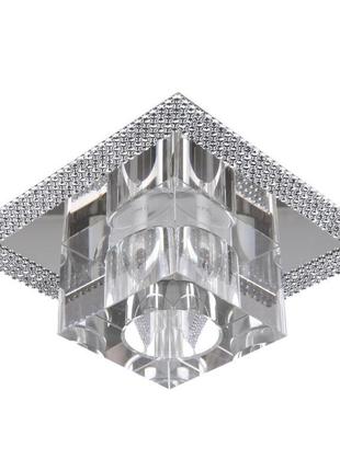 Світильник точковий декоративний hdl-g162 white crystal