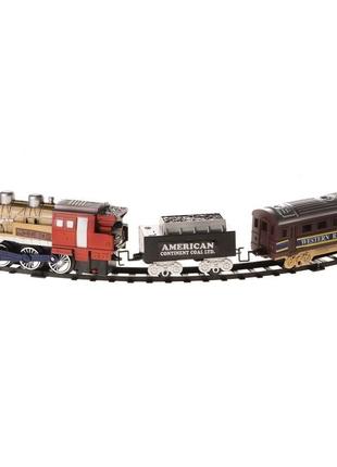 Іграшкова залізниця з паротягом і вагонами im252