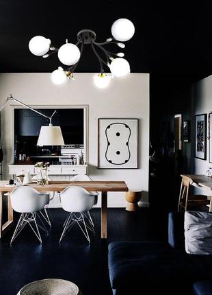 Стельова люстра bl-671s/8 g9 g/bk4 фото