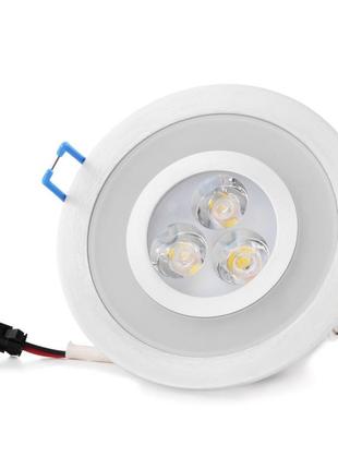 Светильник точечный led-103a/3w ww+2w orange 60'