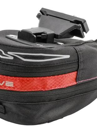 Сумка підсідельна m-wave tilburg l червоний/чорний (a-sp-0075)