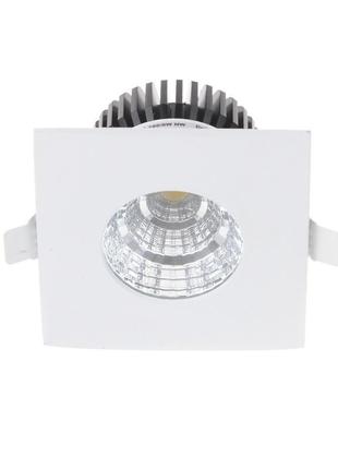 Светильник потолочный led встроенный led-166/6w nw wh