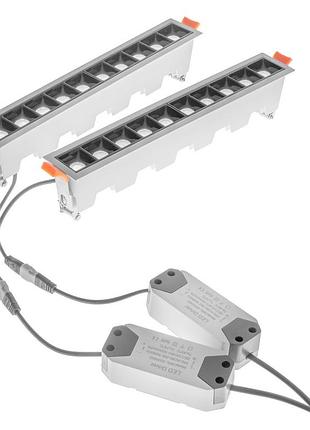 Світильник точковий hdl-dt 200/10*2w ww