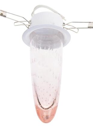 Світильник точковий декоративний hdl-g55/3-1 pink