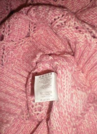 Шикарний вязаний кашеміровий світер (пуловер, кофта) per una   м/л/хл3 фото