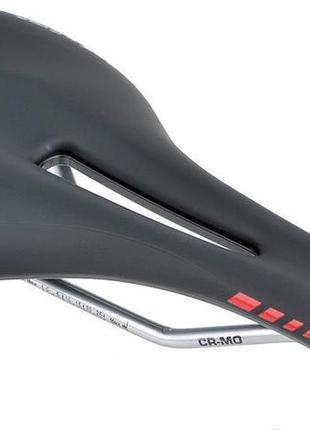 Сідло prox vl-4378 flow atoms airform zone full cut чорний (c-si-0223)