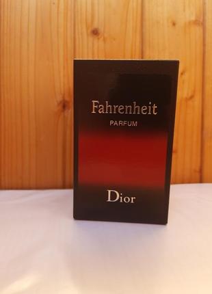 Диор діор фаренгейт 75мл dior fahrenheit parfum  мужской парфюм диор оригинал духи оригінал1 фото