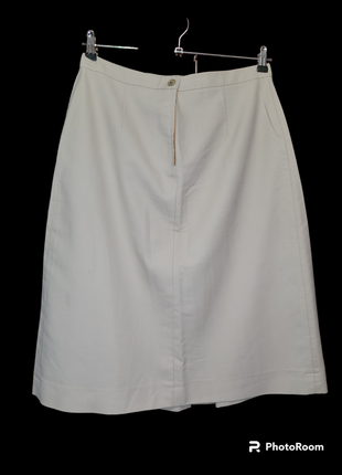 Коттоновая юбка миди2 фото