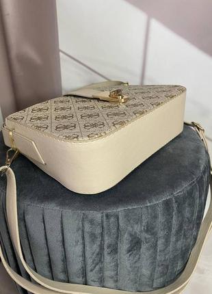 Женская сумка клатч guess beige3 фото