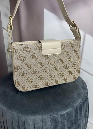 Женская сумка клатч guess beige4 фото