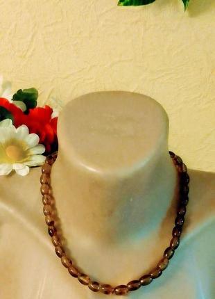 Намисто /імітація бурштина/, d - 10-11 мм, l - 21, 22 см.